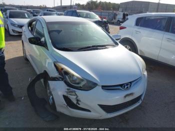  Salvage Hyundai ELANTRA