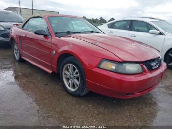  Salvage Ford Mustang