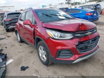  Salvage Chevrolet Trax