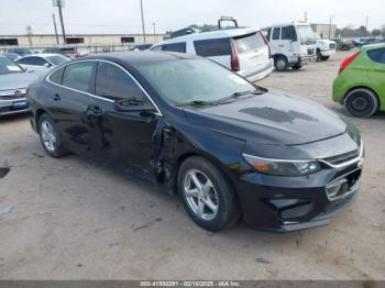  Salvage Chevrolet Malibu