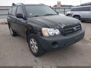  Salvage Toyota Highlander