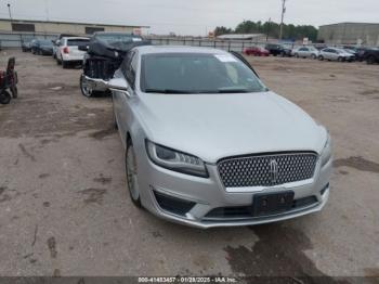  Salvage Lincoln MKZ