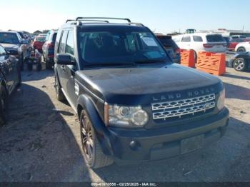  Salvage Land Rover LR4