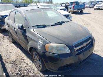  Salvage Chevrolet Aveo