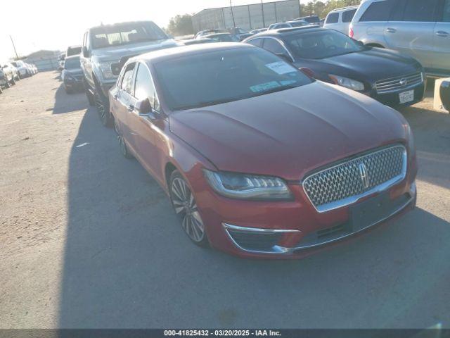  Salvage Lincoln MKZ