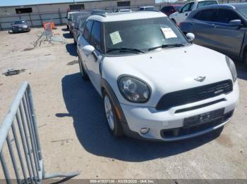  Salvage MINI Cooper S Countryman