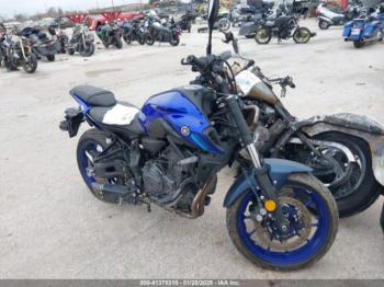  Salvage Yamaha Mt07