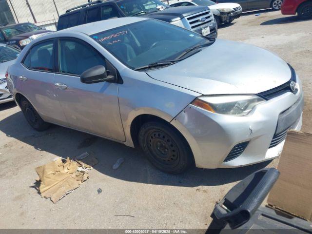  Salvage Toyota Corolla