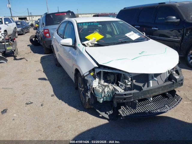  Salvage Toyota Corolla