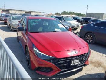  Salvage Hyundai ELANTRA