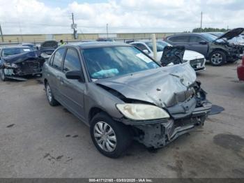  Salvage Honda Civic