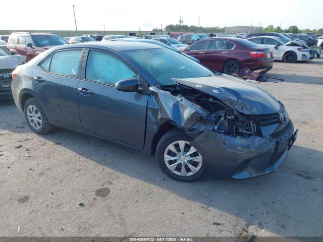  Salvage Toyota Corolla