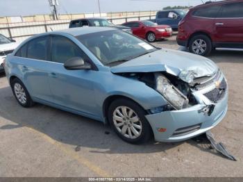  Salvage Chevrolet Cruze