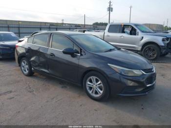  Salvage Chevrolet Cruze