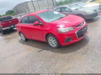  Salvage Chevrolet Sonic