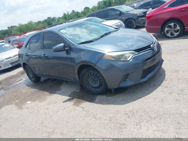  Salvage Toyota Corolla