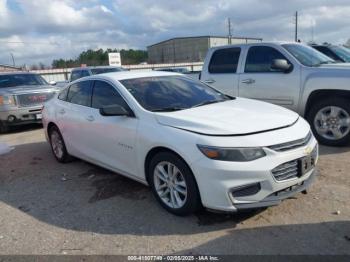  Salvage Chevrolet Malibu