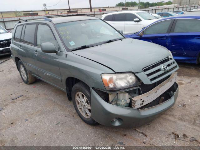  Salvage Toyota Highlander