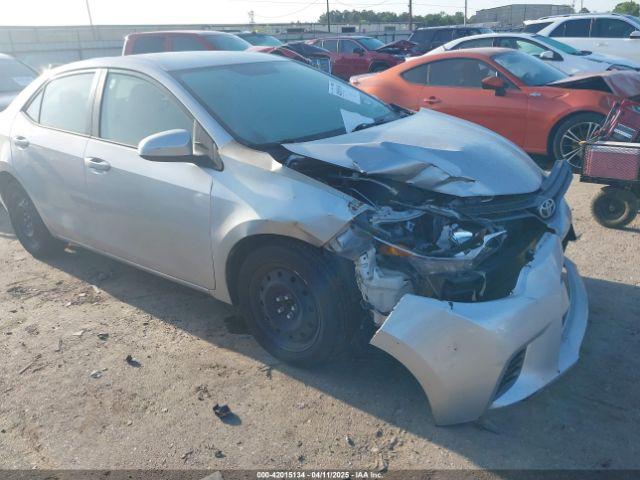  Salvage Toyota Corolla
