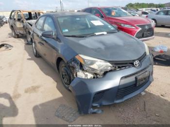  Salvage Toyota Corolla