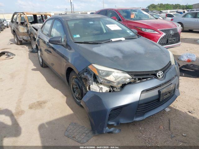  Salvage Toyota Corolla