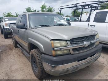  Salvage Chevrolet Silverado 2500