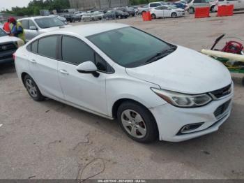  Salvage Chevrolet Cruze