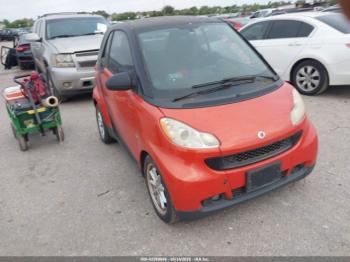  Salvage Smart fortwo
