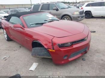 Salvage Chevrolet Camaro
