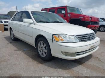  Salvage Toyota Avalon