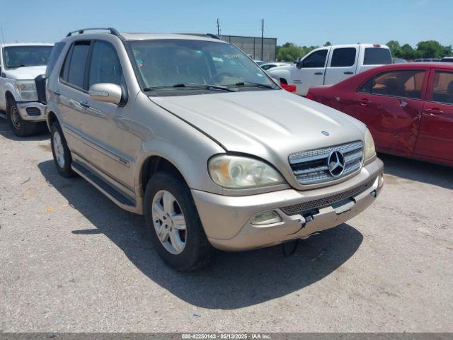  Salvage Mercedes-Benz M-Class