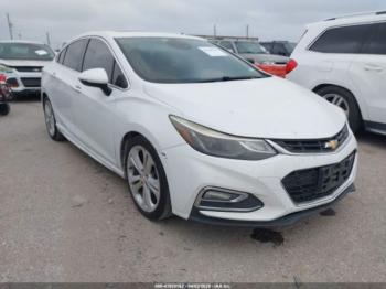  Salvage Chevrolet Cruze