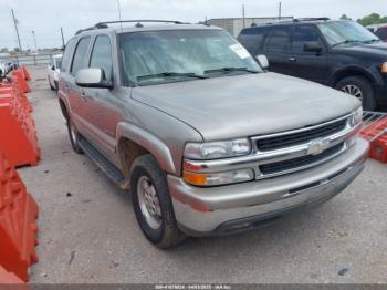  Salvage Chevrolet Tahoe