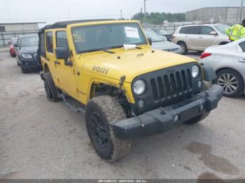  Salvage Jeep Wrangler