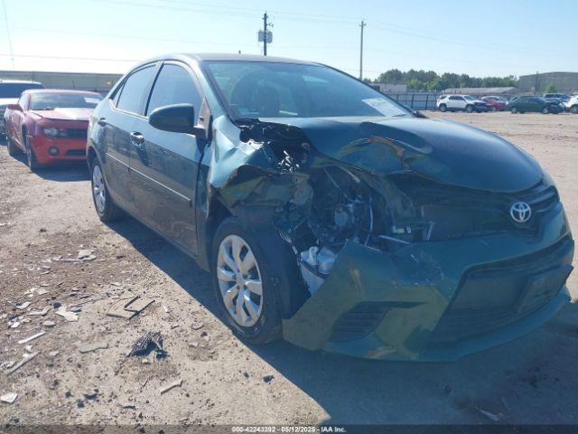  Salvage Toyota Corolla