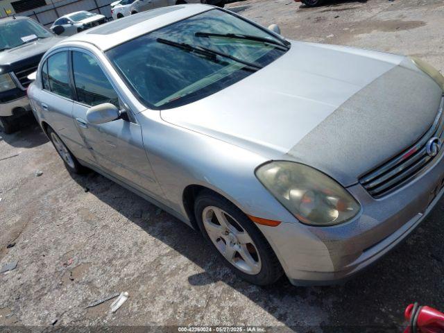  Salvage INFINITI G35