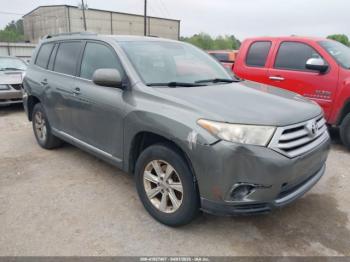  Salvage Toyota Highlander