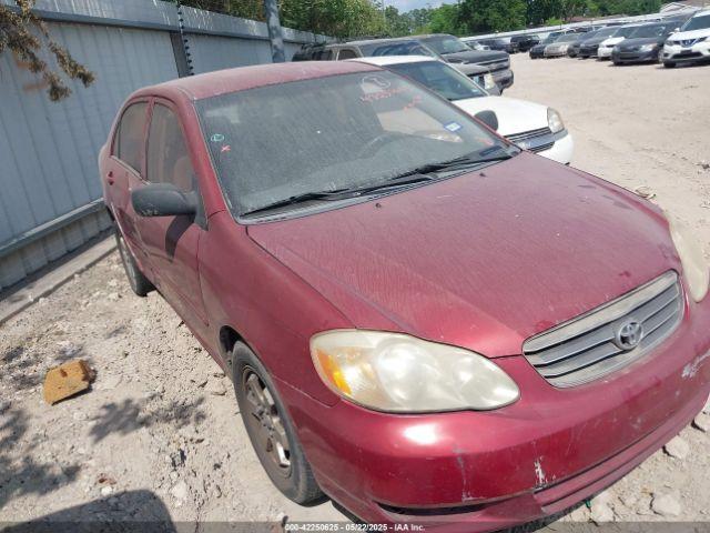  Salvage Toyota Corolla
