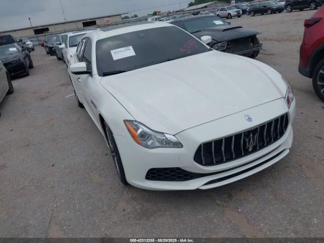  Salvage Maserati Quattroporte