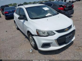  Salvage Chevrolet Sonic
