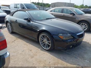  Salvage BMW 6 Series