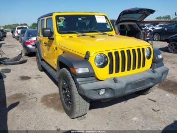  Salvage Jeep Wrangler