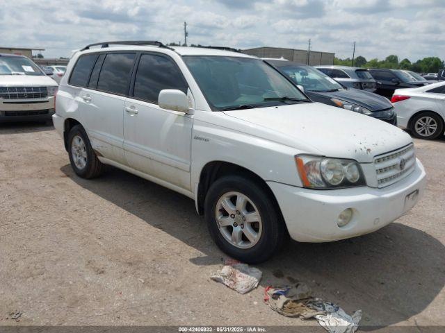  Salvage Toyota Highlander
