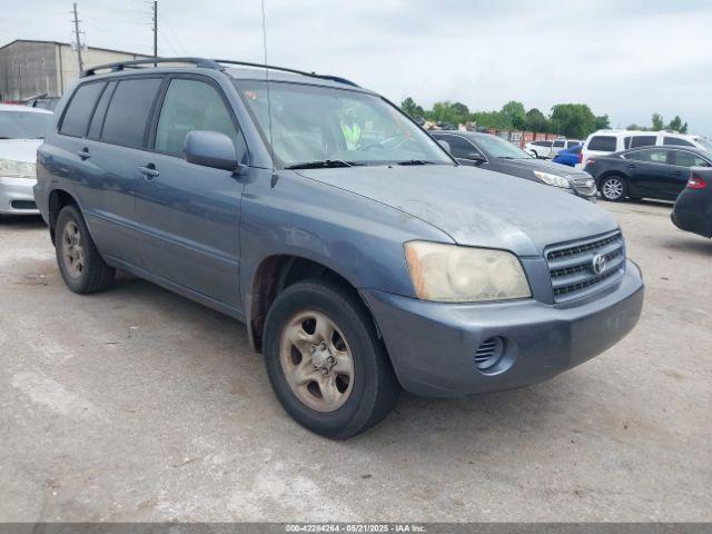  Salvage Toyota Highlander