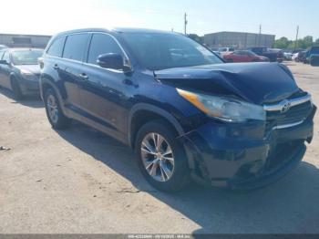  Salvage Toyota Highlander