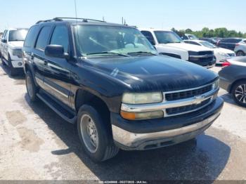  Salvage Chevrolet Tahoe