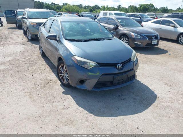  Salvage Toyota Corolla