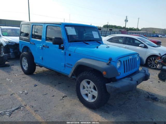  Salvage Jeep Wrangler