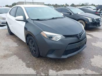 Salvage Toyota Corolla