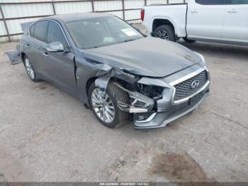  Salvage INFINITI Q50